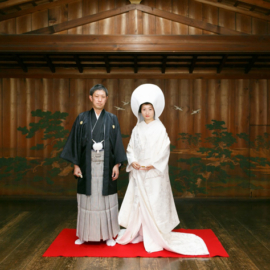 白無垢　A1010　小花蝶鳳凰　結婚式　結婚式の着物　和婚　婚礼　婚礼衣装　